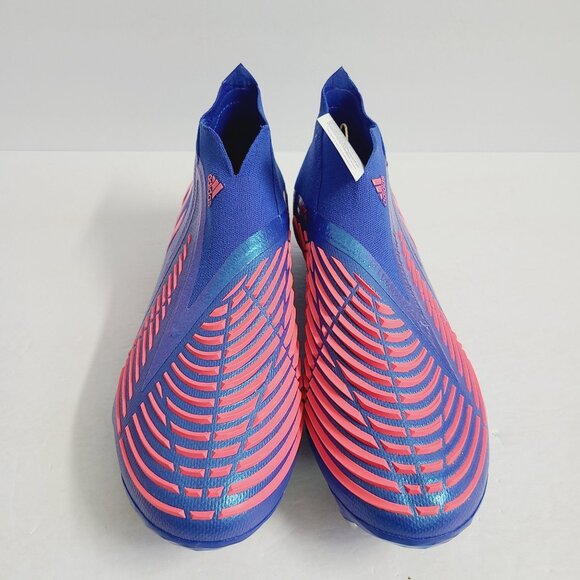 NEW Adidas Predator Edge+ SG Soccer Cleats H02916 Size 10 Blue main image 6